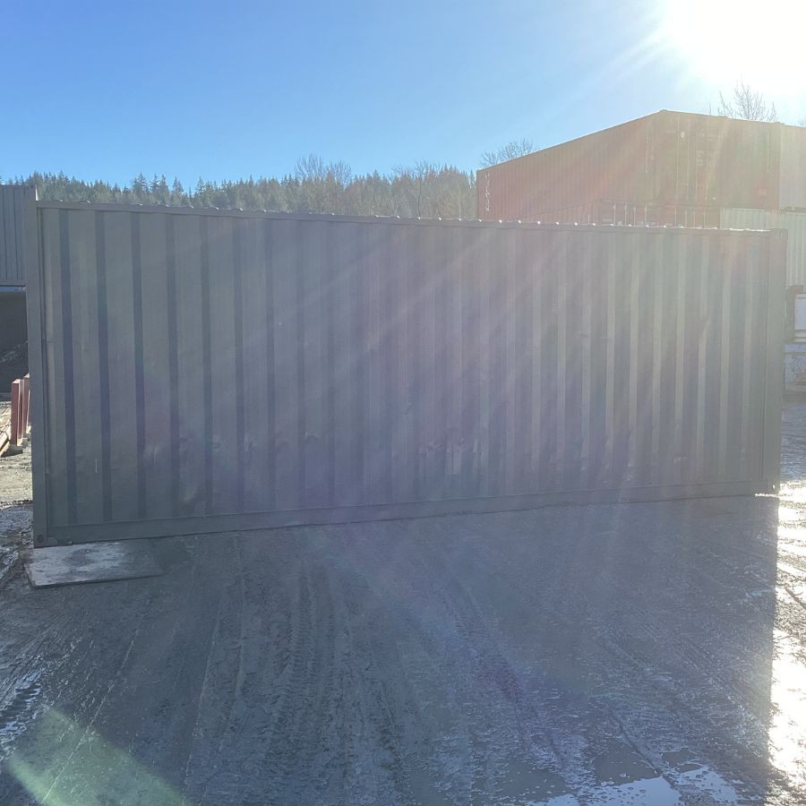 25’HC Used Shipping Container (Painted Slate Grey) - Container Holdings Pty Ltd