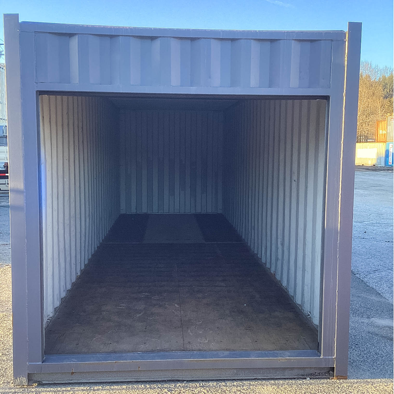 26′ Cut-Down Shipping Container w/Roll-Up Door - Container Holdings Pty Ltd