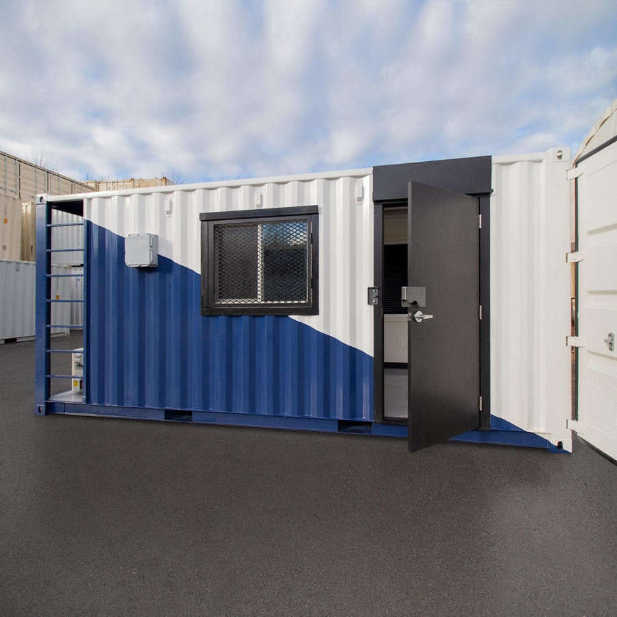 20′ Marine Cable/ Wire Works Enclosure - Container Holdings Pty Ltd