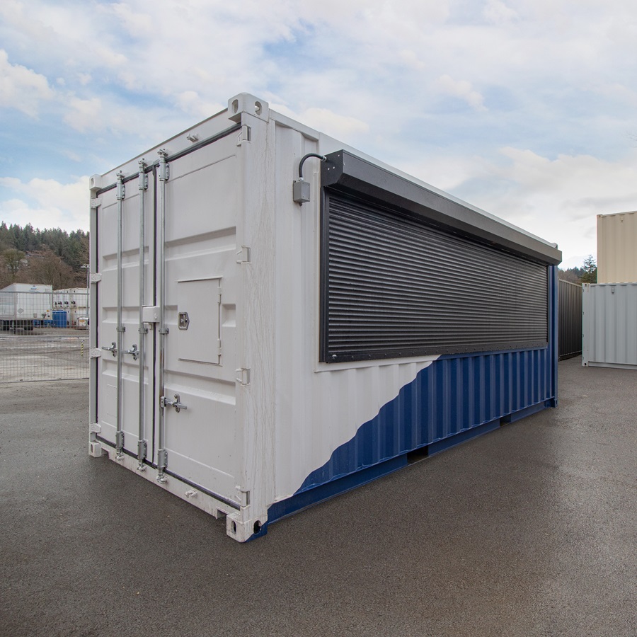 20′ Marine Cable/ Wire Works Enclosure - Container Holdings Pty Ltd