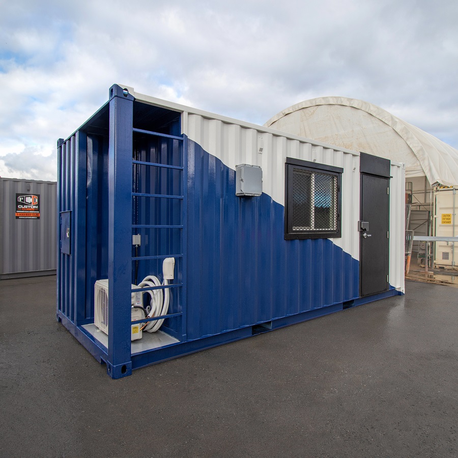 20′ Marine Cable/ Wire Works Enclosure - Container Holdings Pty Ltd