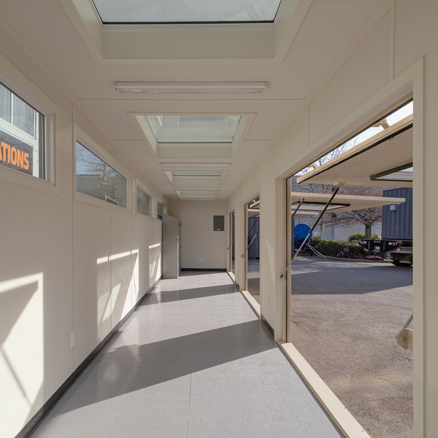 40’ Art Studio w/Flip up Doors - Container Holdings Pty Ltd