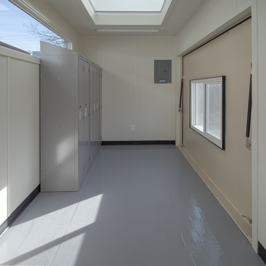 40’ Art Studio w/Flip up Doors - Container Holdings Pty Ltd