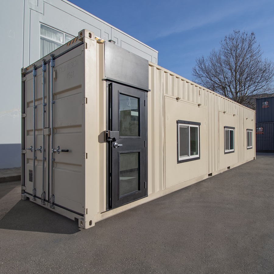 40’ Art Studio w/Flip up Doors - Container Holdings Pty Ltd