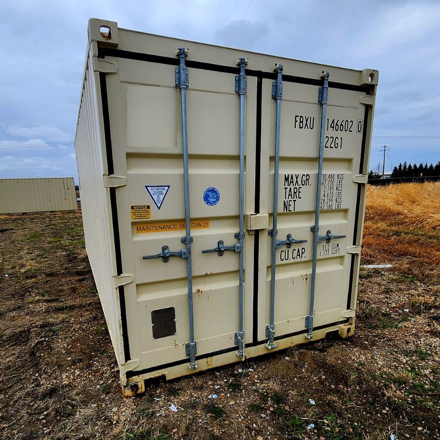 20’ New (1-Trip) Container w/ Shelving on BOTH sides - Container Holdings Pty Ltd